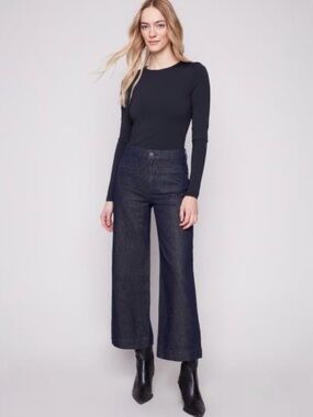 🌙 B171 Charlie B cropped wide leg jeans